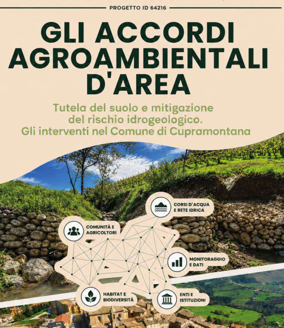 Accordi Agroambientali d’Area: Tutela del Suolo e Mitigazione del Rischio Idrogeologico a Cupramontana